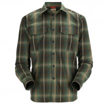 Simms® Coldweather Plaid Shirt - Forest Hickory Plaid - S