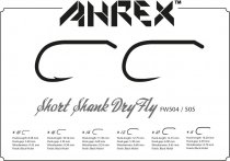 Ahrex® FW504 Short Shank Dry Barbed