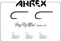 Ahrex® FW506 Dry Fly Mini Hook Barbed