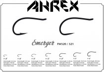 Ahrex® FW521 Emerger Hook Barbless