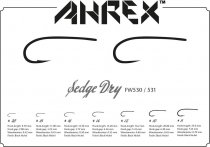 Ahrex® FW530 Sedge Dry Hook Barbed