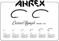 Ahrex® FW540 Curved Nymph Barbed