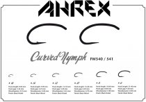 Ahrex® FW541 Curved Nymph Barbless