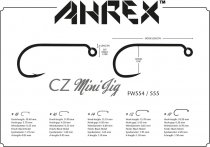Ahrex® FW554 CZ Mini Jig Barbed