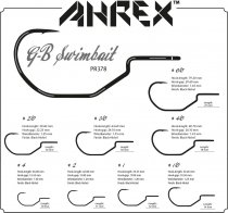 Ahrex® PR378 GB Predator Swimbait