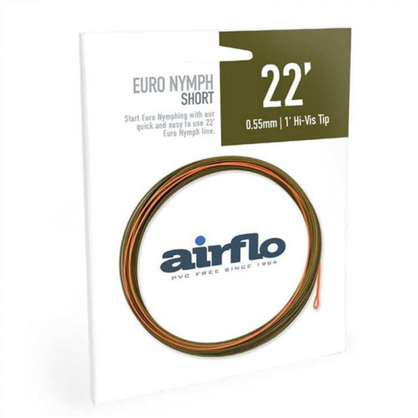 Airflo® Euronymph Shorty 22Ft - Hi Vis Tip