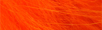Arctic Fox Tail Hair - Orange