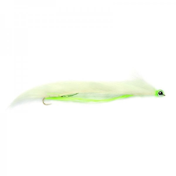 Articulated Barbless White Snake BC