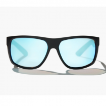 Bajio® Boneville Black Matte - Blue Mirror Glass