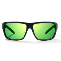 Bajio® Rigolets Black Matte - Green Mirror Glass