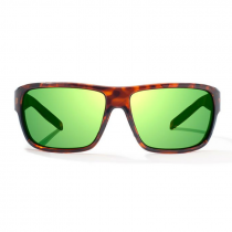 Bajio® Rigolets Brown Tort Polycarbonate - Green Mirror PC