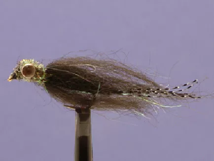 1 x Mouche de peche Streamer Blob Chartreuse BILLE H10 mosca fly truite 