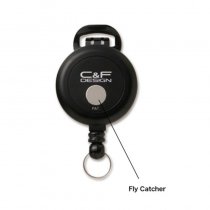 C&F Design® Flex Pin-On Reel Black CFA-72-BK