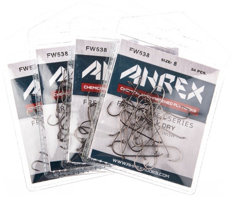 Ahrex® FW538 Mayfly Dry Barbed, Ahrex Fly Hooks - Fly and Flies