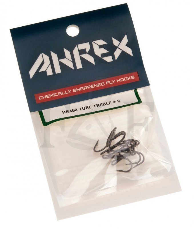 Ahrex® HR450 Tube Treble, Ahrex Fly Hooks - Fly and Flies
