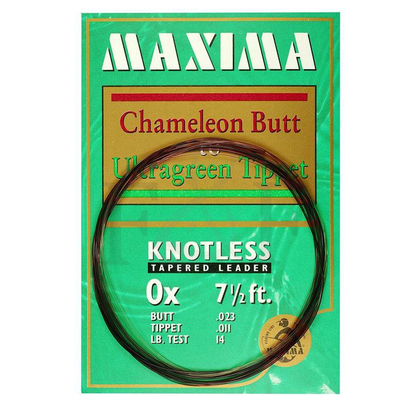 Maxima® Knotless Tapered Leader 7.5', Maxima Leaders - Fly and Flies