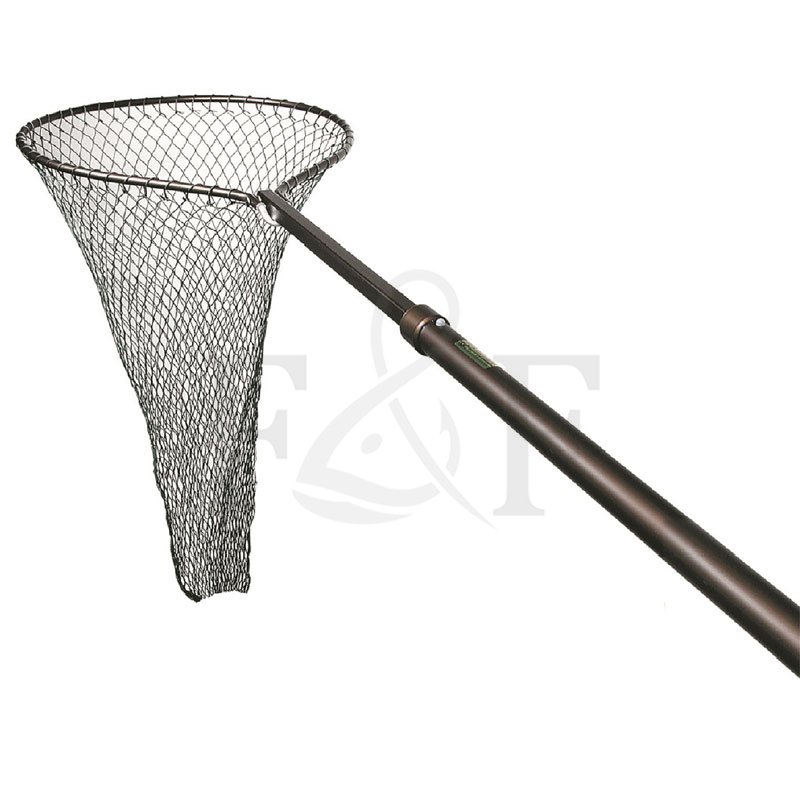 McLEAN® Auto Eject Hinged Telescopic knotless, Hinged Handle Landing Net
