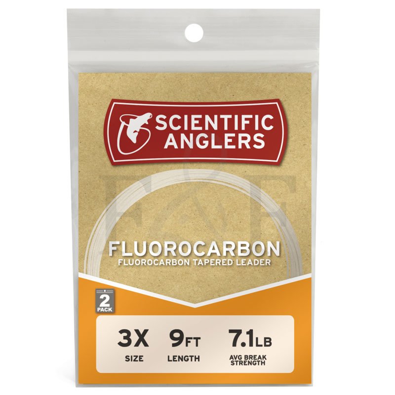 Scientific Anglers® Fluorocarbon Leader - 2 Pack, Scientific Anglers Lea