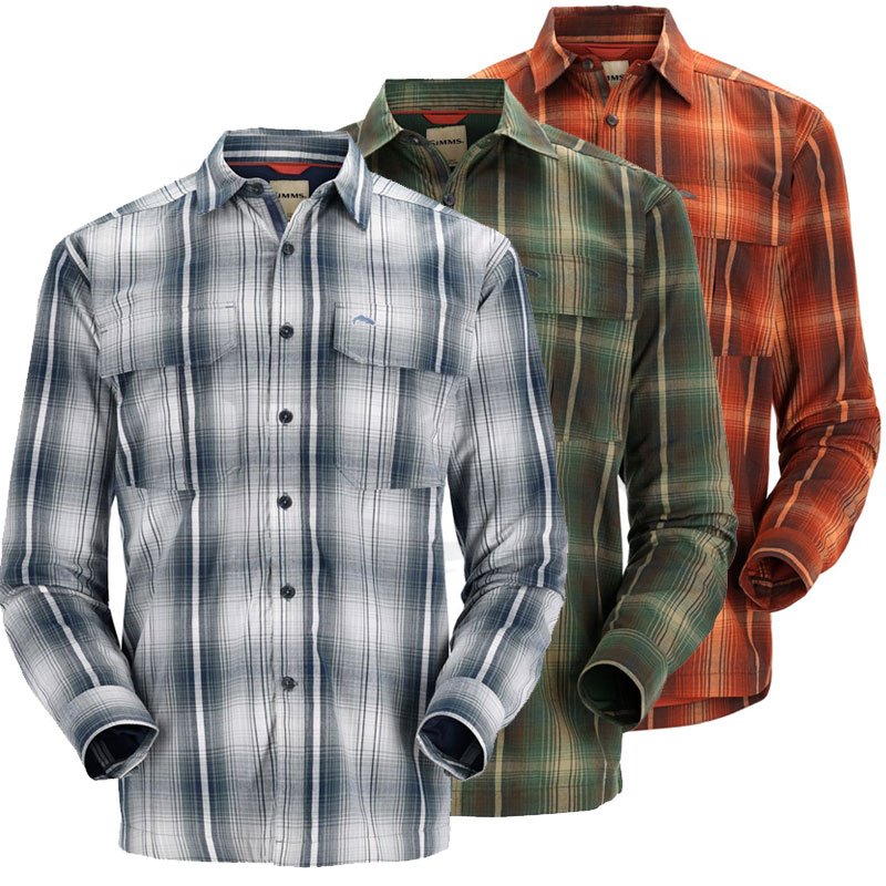Simms® Coldweather Plaid Shirt, Shirts - Fly and Flies