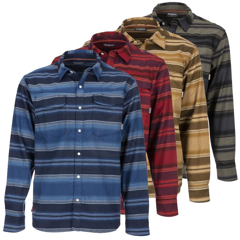 Simms® Gallatin Flannel Shirt, Chemises - Fly and Flies
