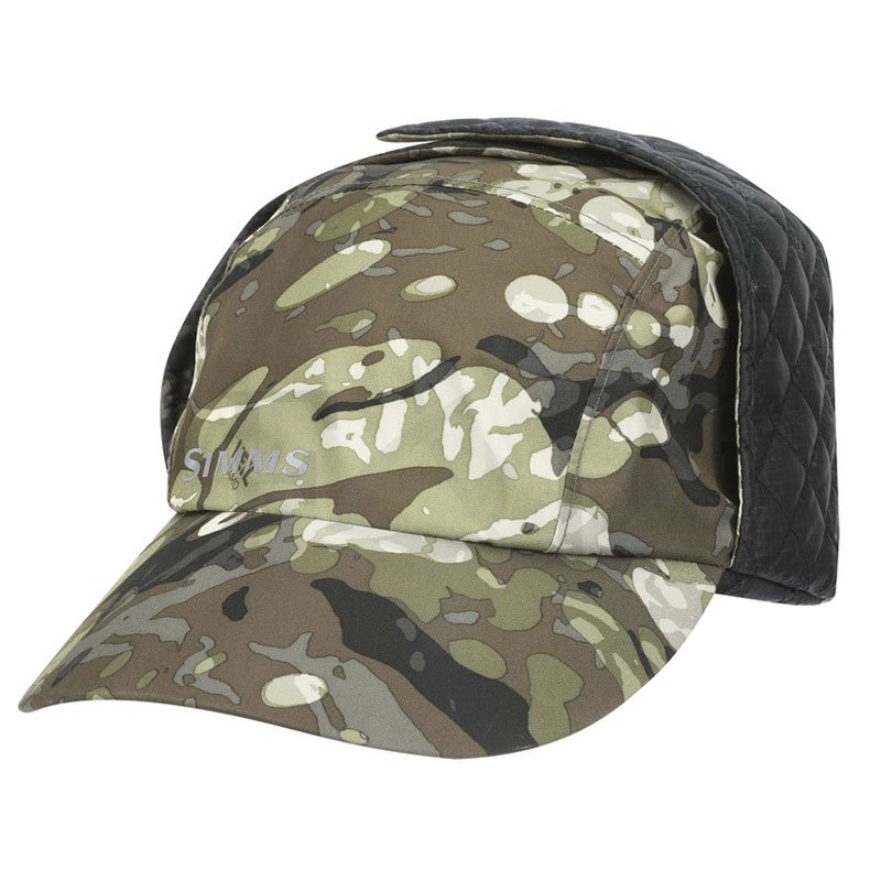 Orvis Goretex Lined Earflaps Hunting Fishing Cap Hat Medium Made