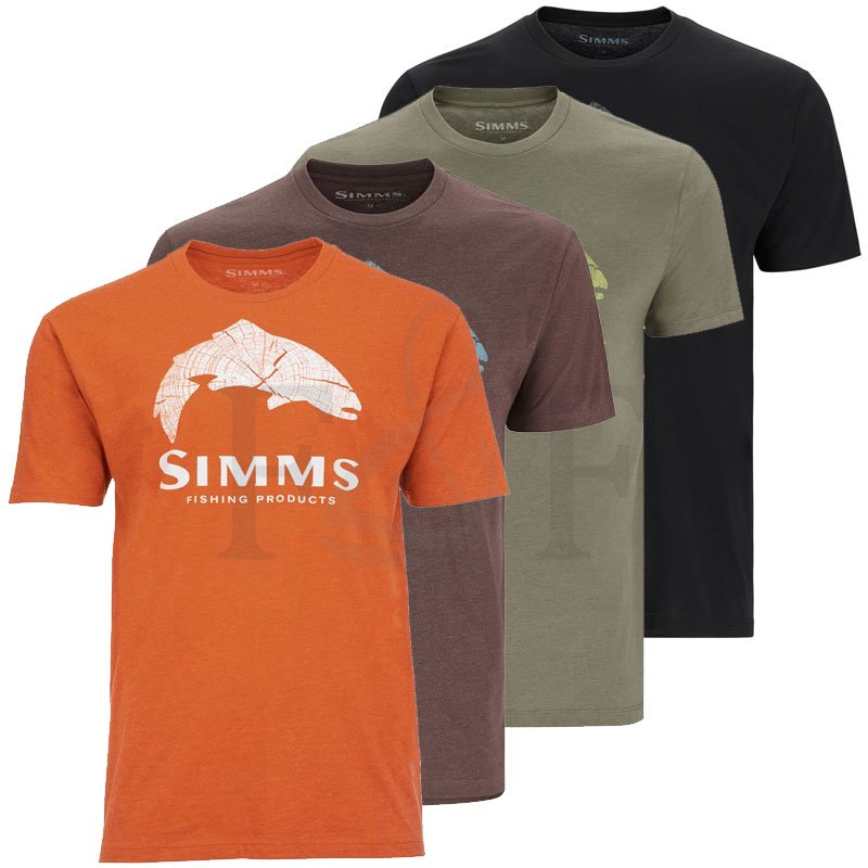 Simms® Wood Trout Fill T-Shirt, T-Shirts - Fly and Flies