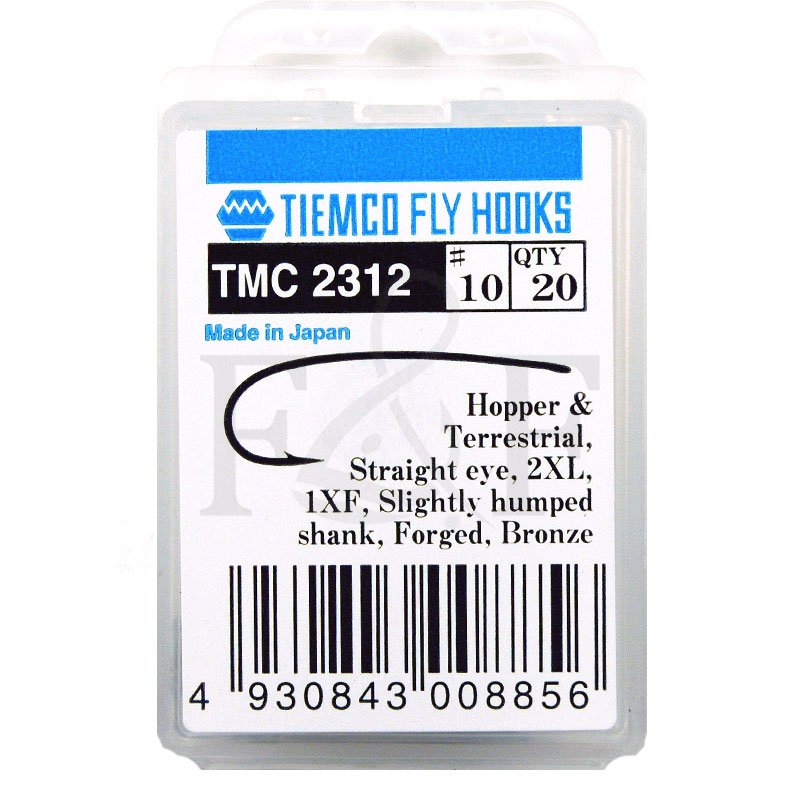 Tiemco® TMC 2312, Tiemco (TMC) Fly Hooks - Fly and Flies