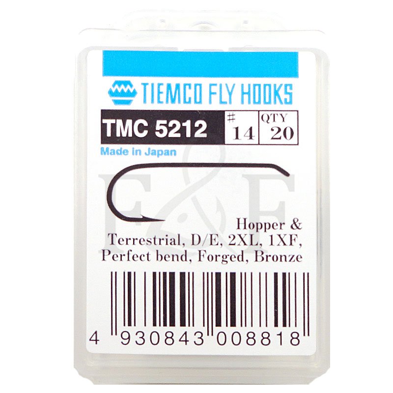 Tiemco® TMC 5212, Tiemco (TMC) Fly Hooks - Fly and Flies
