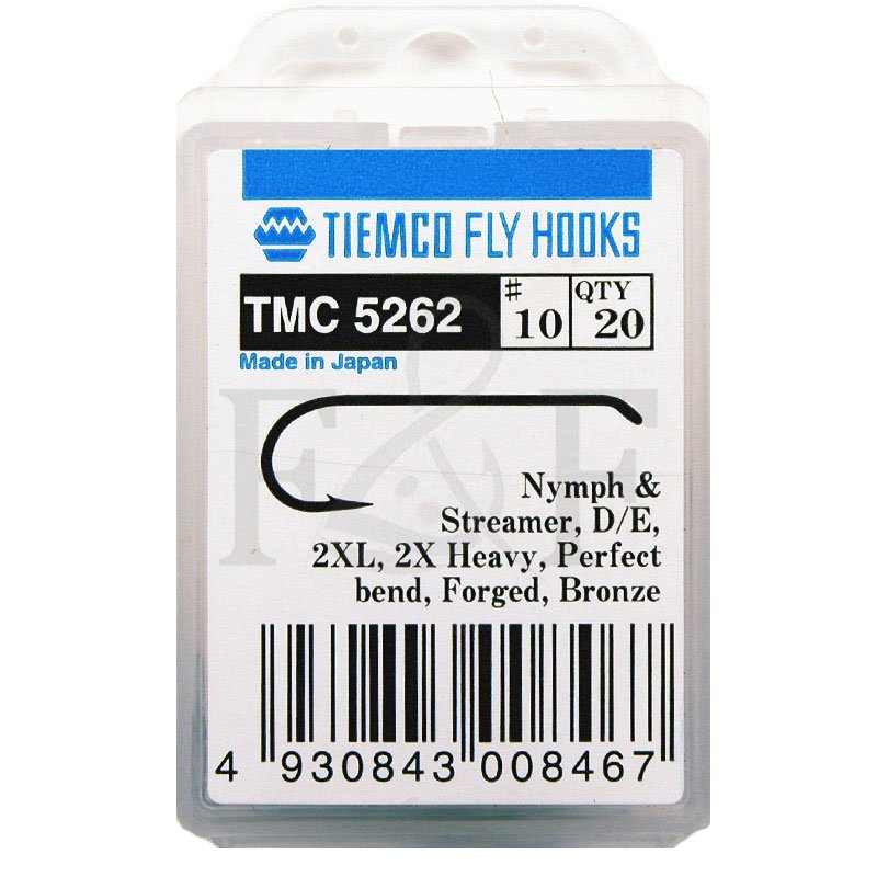 Tiemco® TMC 5262, Tiemco (TMC) Fly Hooks - Fly and Flies