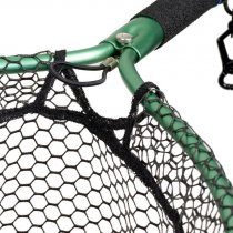 McLEAN® Short Handle Weigh Rubber Mesh Olive - M