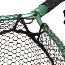 McLEAN® Short Handle Weigh Rubber Mesh Olive - S