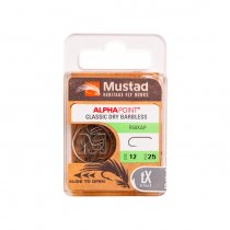 Mustad® Heritage R50X Barbless Dry Fly