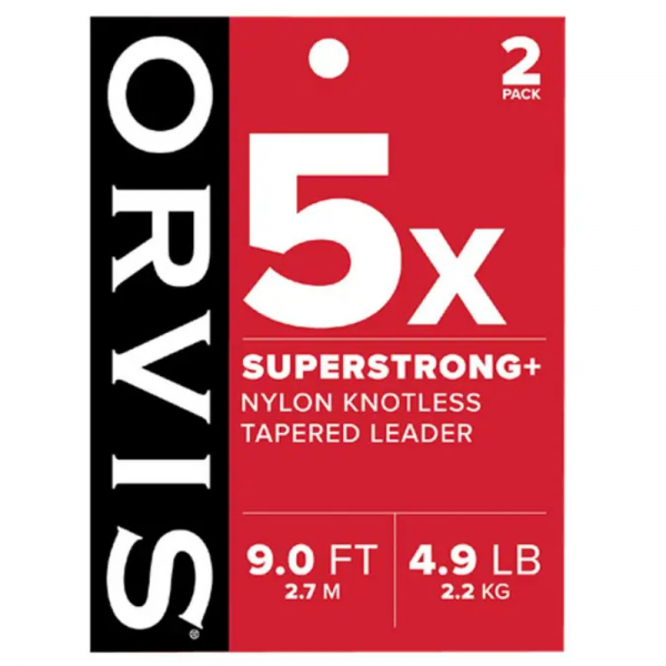 Orvis® Super Strong + Leaders 2 Pack