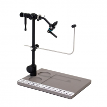 RENZETTI® Traveler 2300 Series Vise - with Tan Streamer Pedestal Base and Material Clip - RIGHT