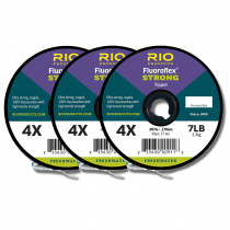 Rio® Fluoroflex Strong 3 Pack - 4X - 5X - 6X