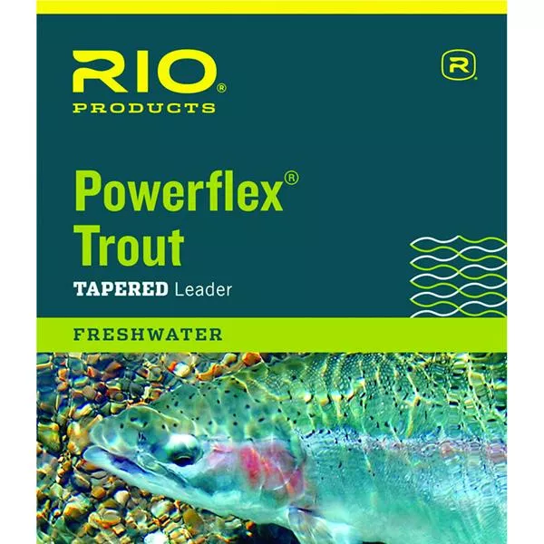 RIO® Powerflex Trout - 3 Pack, RIO Leaders - Fly and Flies