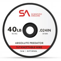 Scientific Anglers® Absolute Predator 7×7 Knotable Wire