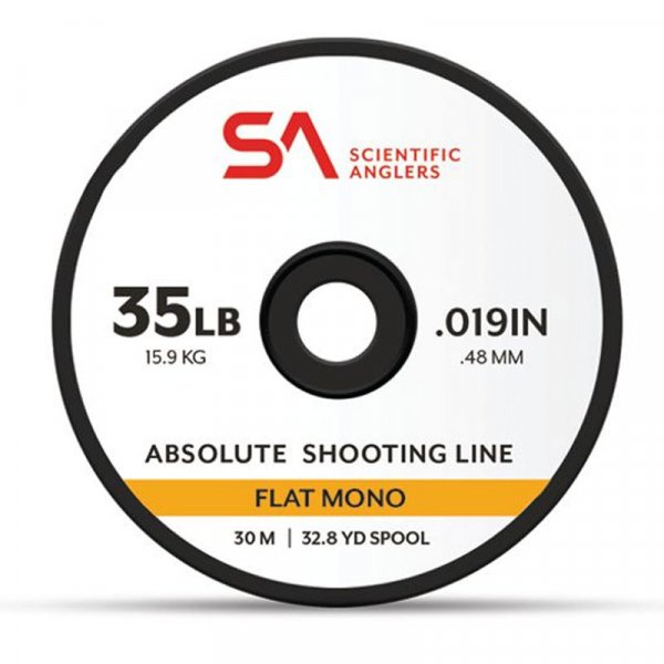 Scientific Anglers® Absolute Shooting Line Flat Mono - 30m