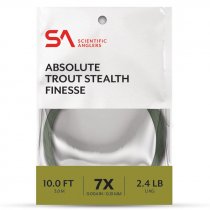 Scientific Anglers® Absolute Trout Finesse Leader - 12' - 7X