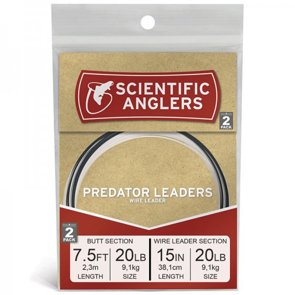 Scientific Anglers® Predator Leaders - 2 Pack