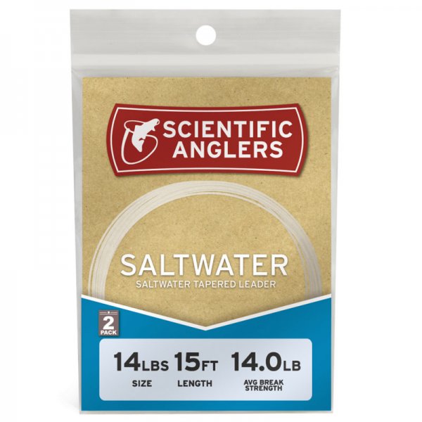 Scientific Anglers® Saltwater Leader - 2 Pack