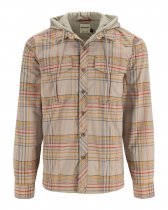 Simms® ColdWeather Hoody - Stone Neo Plaid - L