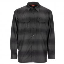 Simms® Coldweather Plaid Shirt - Slate Buffalo Blur - 3XL