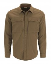 Simms® Lodge Work Shirt - Driftwood - 3XL