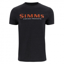 Simms® Logo T-Shirt - Dark Gunmetal Heather 3XL