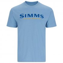Simms® Logo T-Shirt - Lt. Blue Heather - 3XL