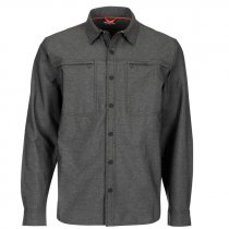 Simms® Prewett Stretch Woven Shirt - Carbon - L
