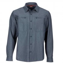 Simms® Prewett Stretch Woven Shirt - Dark Moon - L