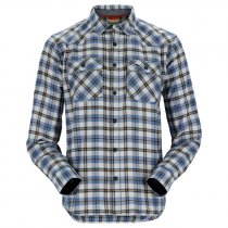 Simms® Santee Flannel - Admiral Blue/Navy Camp - S