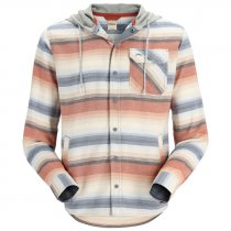 Simms® Santee Flannel Hoody - Multicolored Stripe - XL